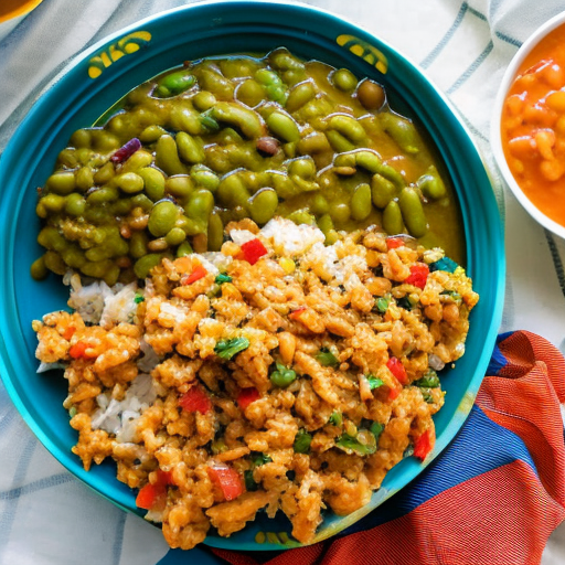 Classic Belizean Rice and Beans