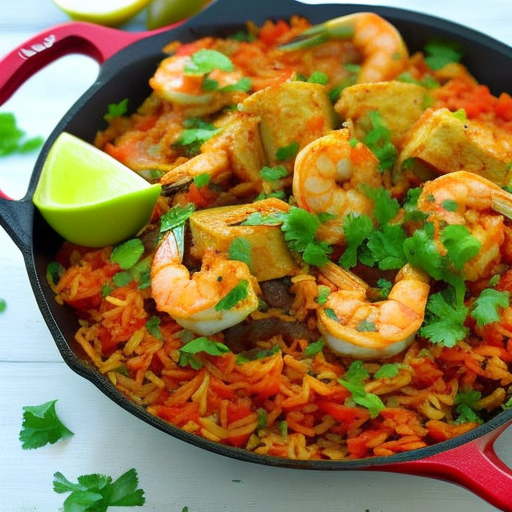 Spicy and Satisfying Shrimp Kabsa One-Pot Dish