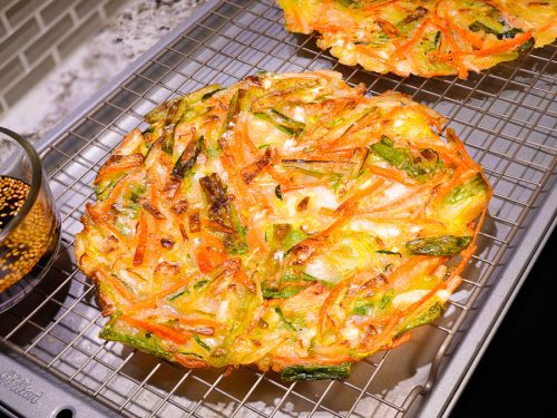 The Art of Making Perfectly Crispy Korean Pajeon Scallion Pancakes