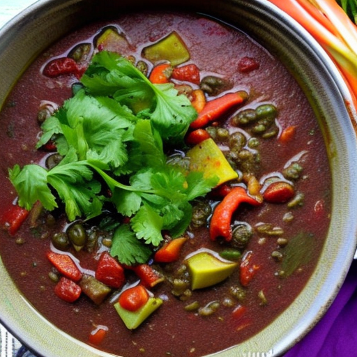 Warm up with a bowl of Antiguan Red Pea Soup