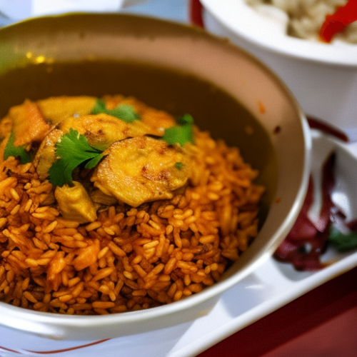 Machbous is a traditional Bahraini rice dish that is often considered the national dish of the country.