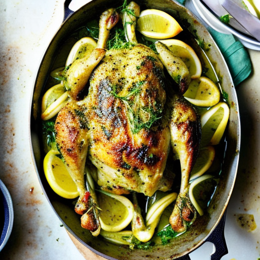 The Ultimate Roast Chicken Recipe: Lemon and Herbs Edition