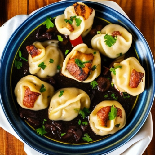 Kalduny is a classic one-pot dish that is popular in Belarus. These are small dumplings filled with meat, mushrooms, or cheese, and are cooked in a flavorful broth. Kalduny are often served with sour cream or melted butter and can be enjoyed as a main course or as a side dish.