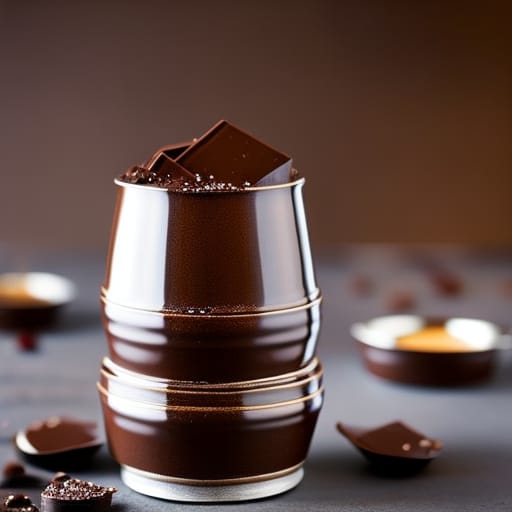 Velvety Espresso Chocolate Pots de Crème