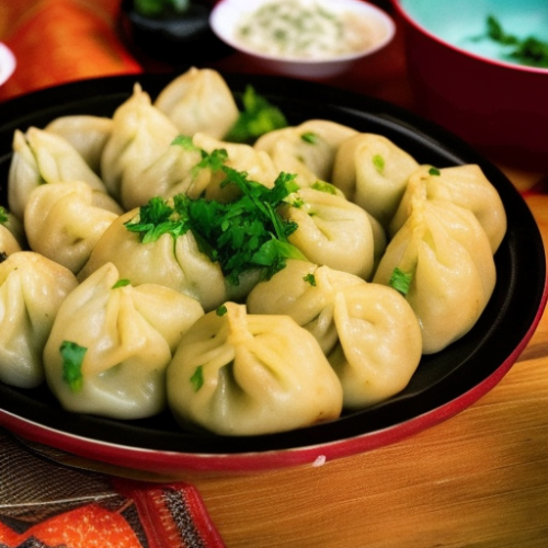 Dushbara, a traditional Azerbaijani dumpling dish, is known for its small size and big taste. These tiny dumplings are typically filled with a mixture of ground meat, onions, and herbs.