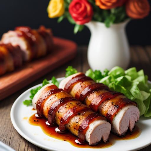 Bacon Wrapped Stuffed Pork Tenderloin Recipe Cultural Cuisine Quest 